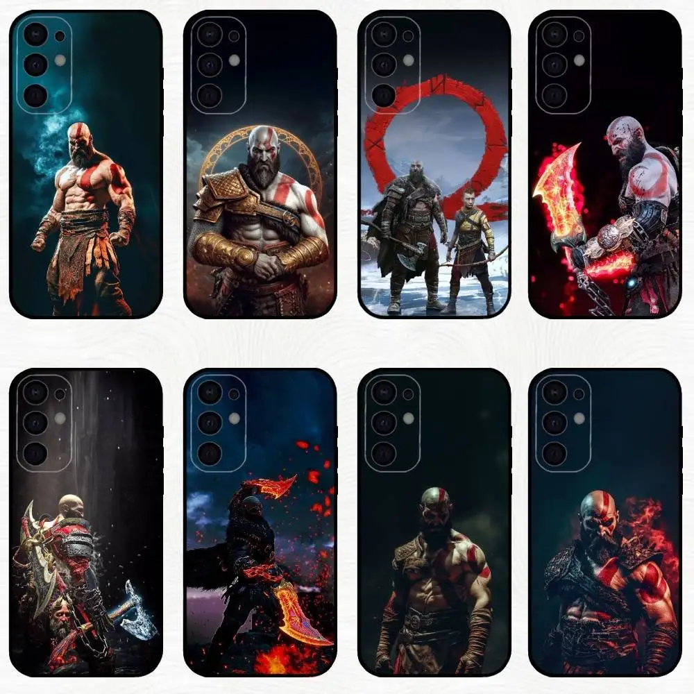 

G-God OF W-Wars Game Phone Case For Samsung S25,S24,S23,S22,S21,S20,Plus,Fe,Lite,Others Black Cover
