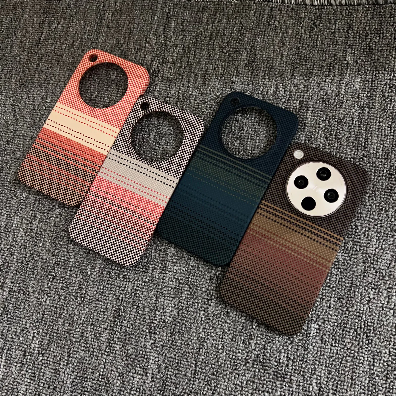 Neue Carbon Fiber Kevlar Muster Telefon Fall Für OPPO Finden X8S + X8 Pro Ultra Dünne Magnetische Schutzhülle