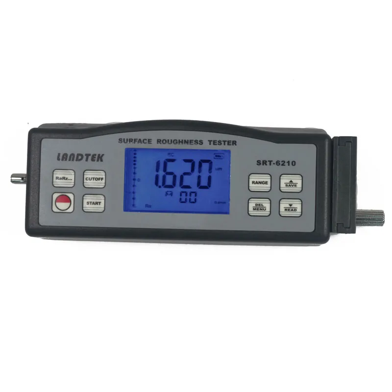 SRT-6210 Surface Roughness Tester SRT6210 (Ra/Rz/Rq/Rt, Data Memory, 5um Pin) Digital Profilometer Roughness Gauge