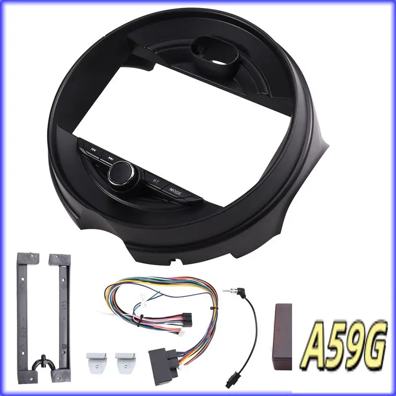 

G9-9 Inch For BMW MINI COOPER F54 F55 F56 F60 2015-2019 Car Radio Fascias Android Stereo Player 2 Din Dash Frame