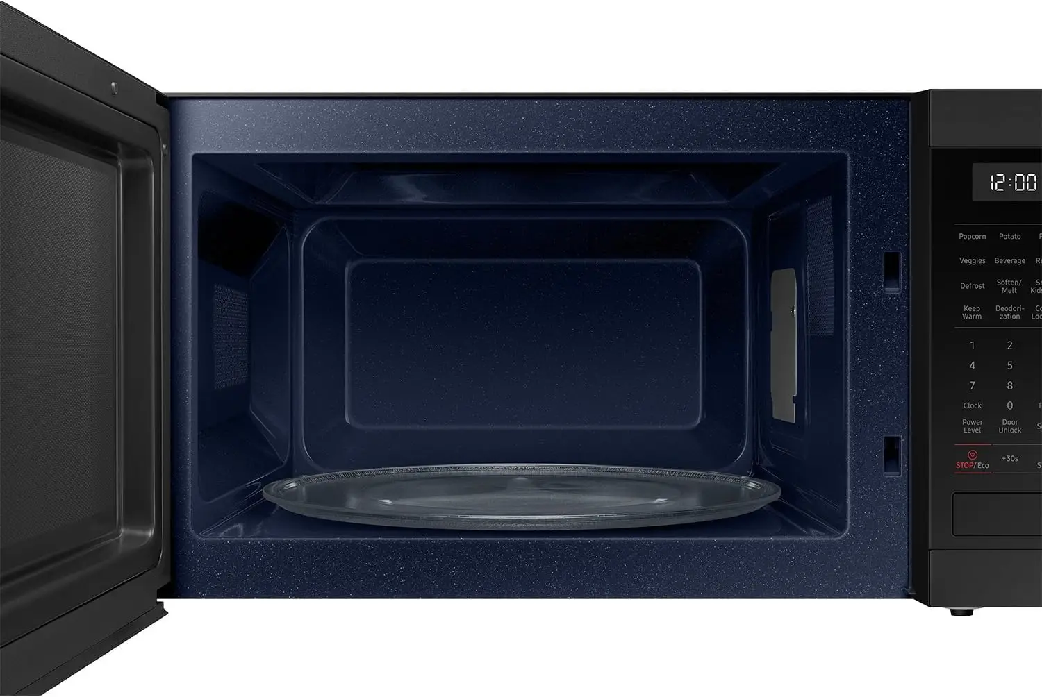 Countertop Microwave 1.9 cu. ft. with Sensor Cooking, Matte Black Stainless Steel Finish
