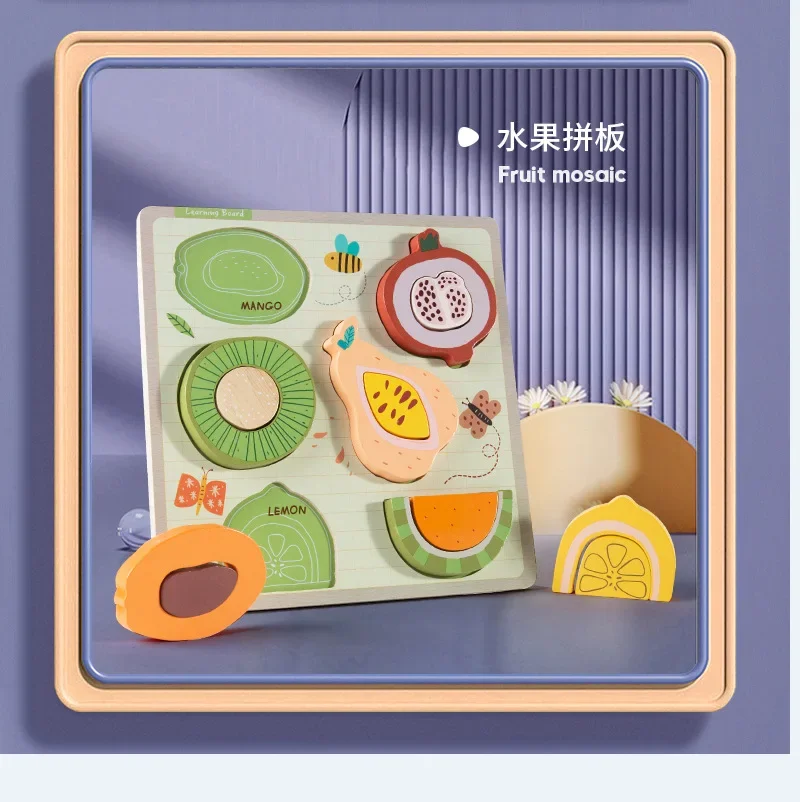 ألغاز خشبية بأرقام أبجدية ملونة للأطفال، لعبة مطابقة ذكية لمرحلة ما قبل المدرسة للأطفال، ألعاب ألغاز تعليمية مبكرة #4