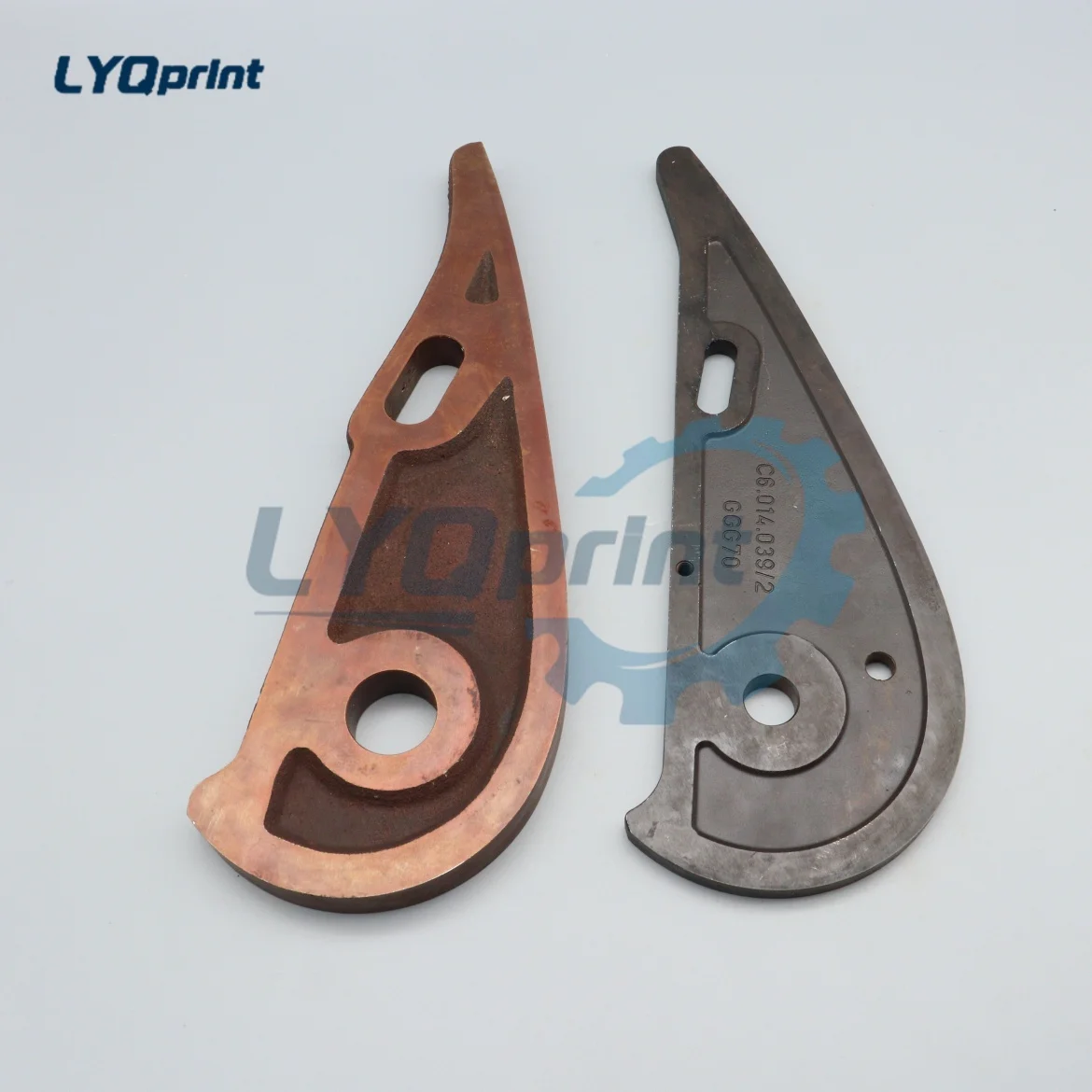 C6.014.039 Heidelberg Paper Delivery Tooth Opening Plate And Tooth Opening Knife