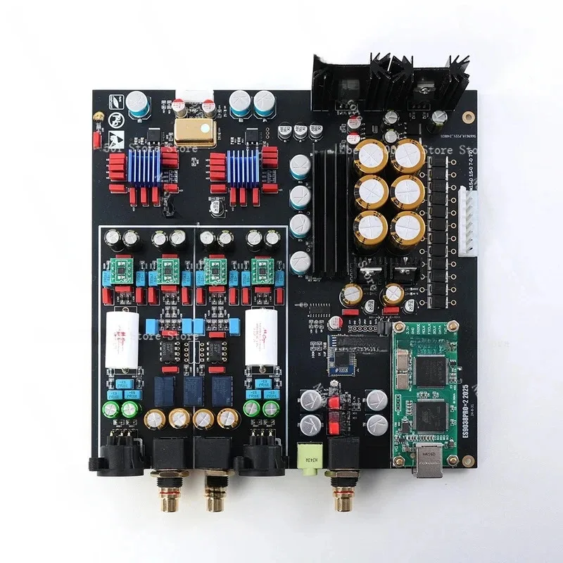 Dual Core ES9038PRO DAC Board Supports DSD Decoding 384K Lossless Fiber Coaxial Decoder