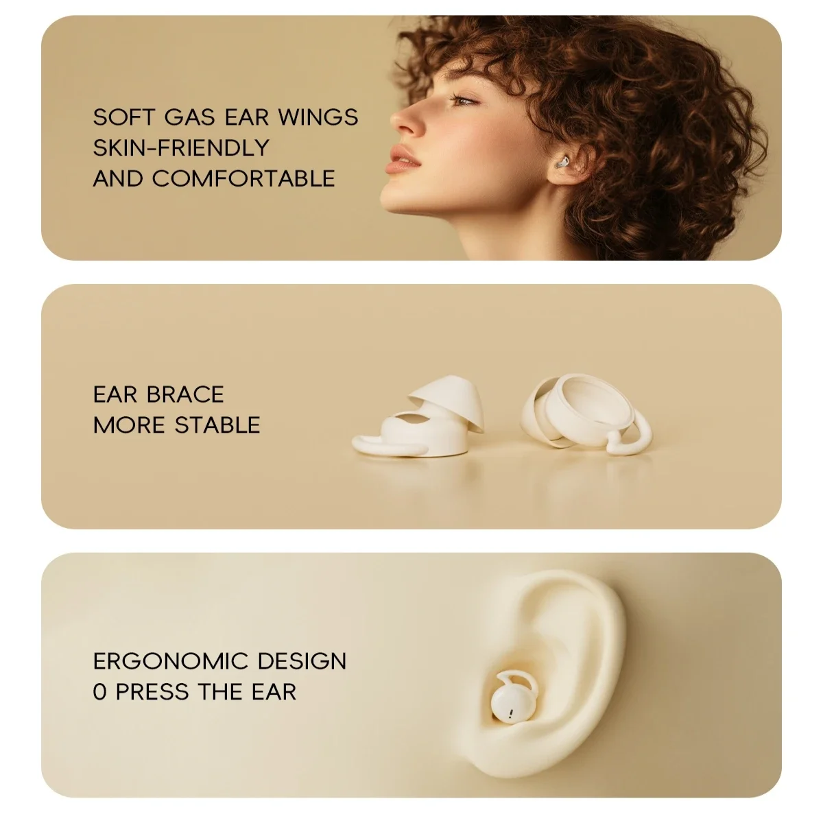 

Mini Invisible Headphones TWS Bluetooth 5.4 Earphones Wireless Heasets HIFI Stereo Noise Block Sleep Earbuds For iphone Xiaomi
