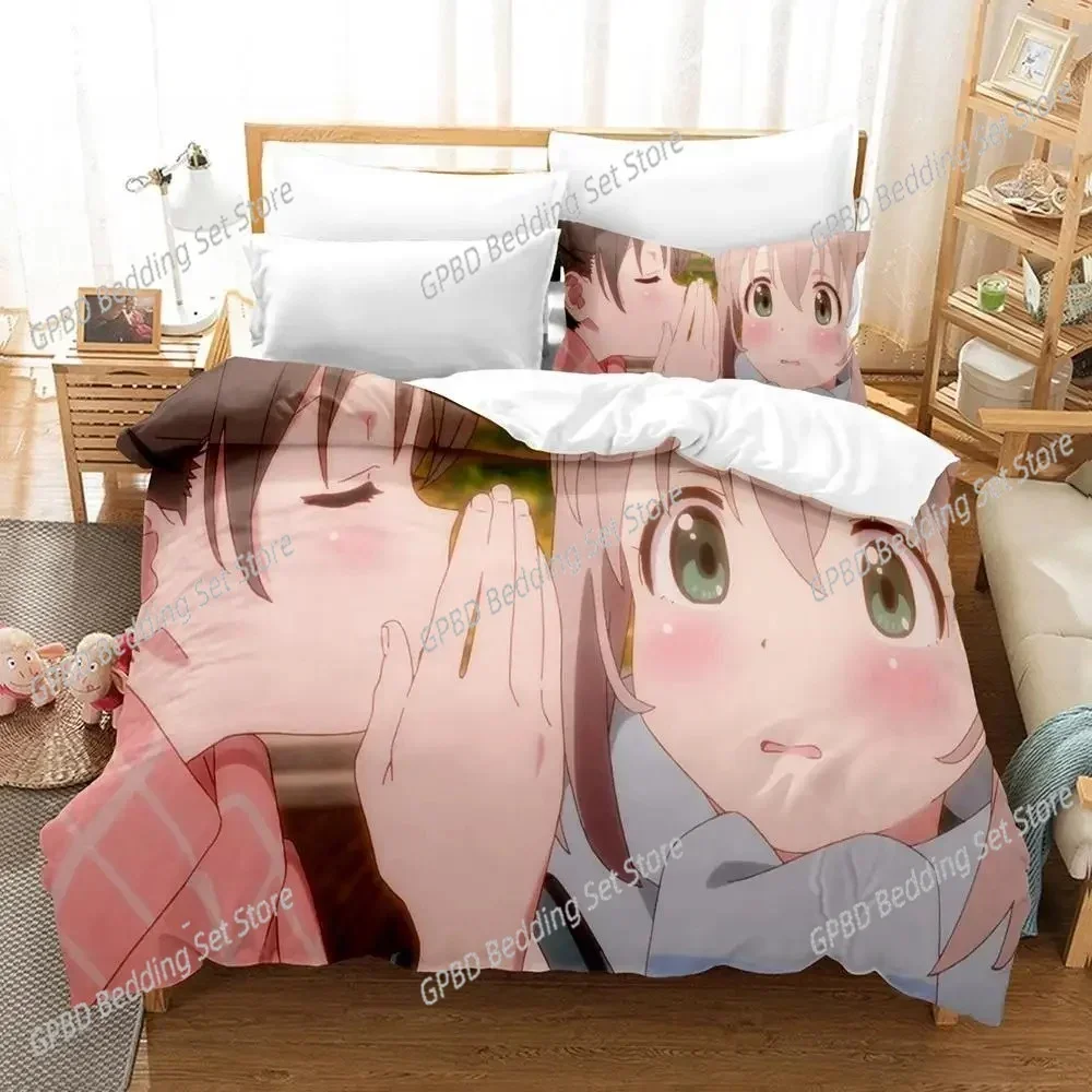 3d Print Anime Encouragement of Climb Comfortable Duvet Cover Pillowcase Bedding Set Children Bedroom Decoration Home Textile