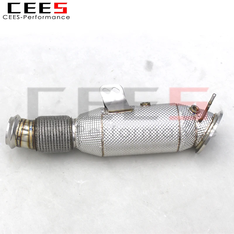 CEES Downpipe Exhaust for BMW M240/M240i F22 M235i 3.0T 2017-2025 Car Exhaust System Stainless Steel Catless Downpipe