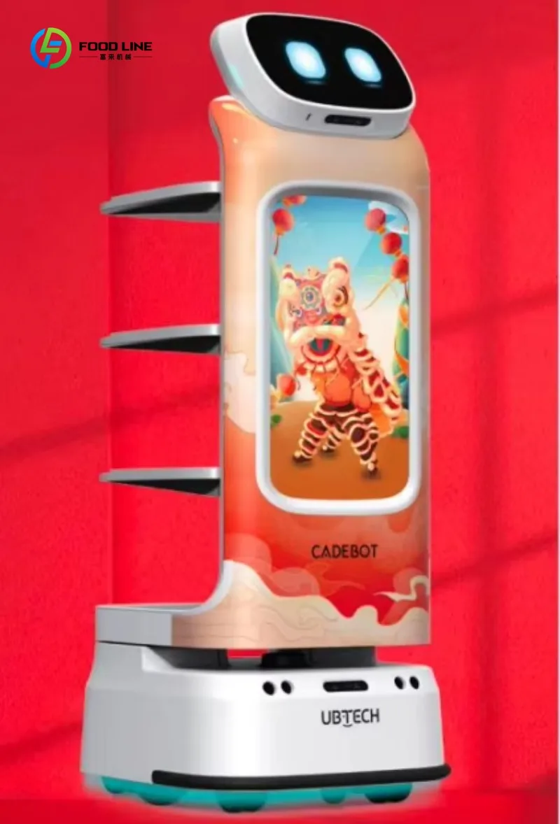 ضمان لمدة سنة، روبوت ذكي للنادل، إدارة متعددة الأطاولات، روبوت توصيل الطعام