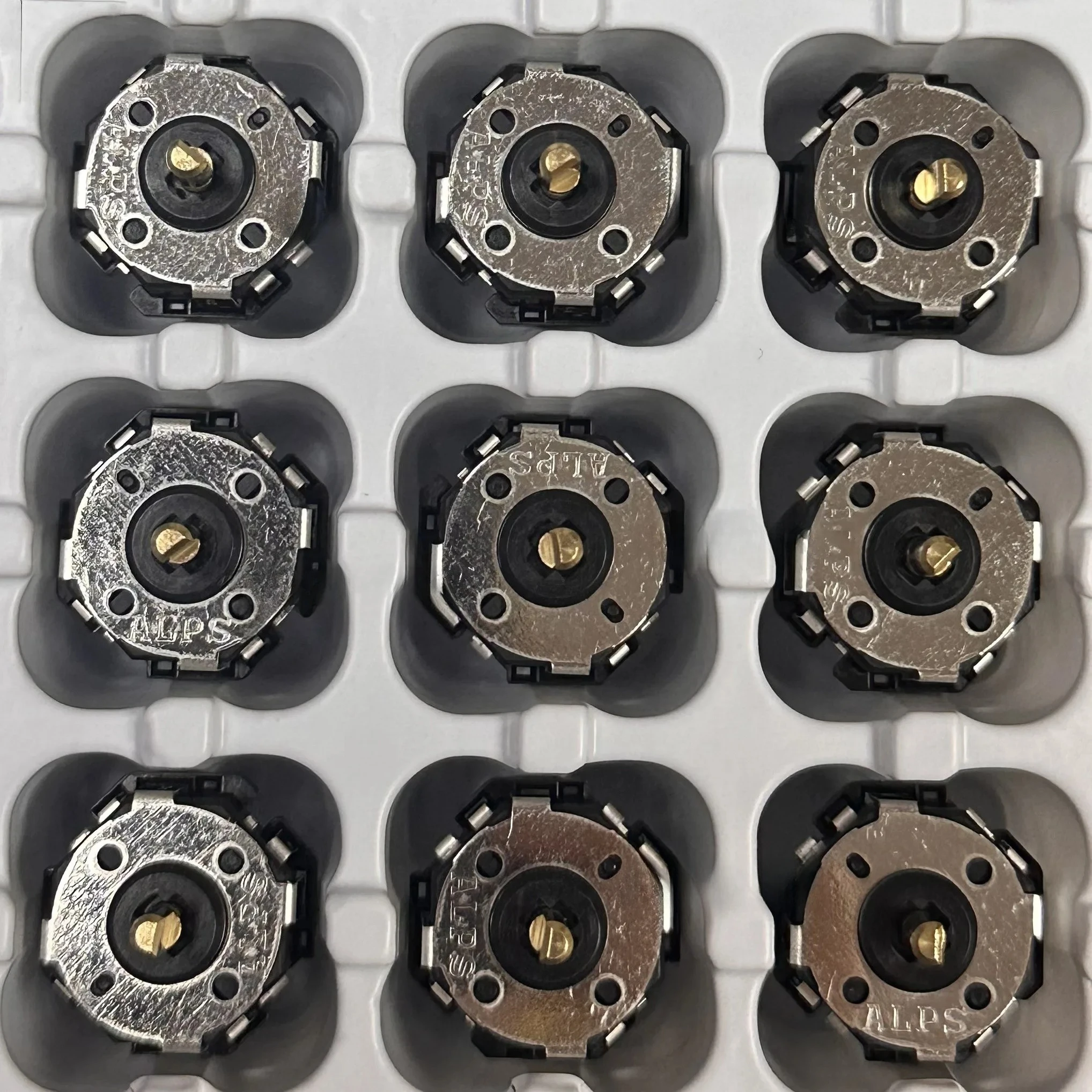10pcs RKJXT1F42001 ALPS 4-directional Joystick Switch with Encoder Central Button