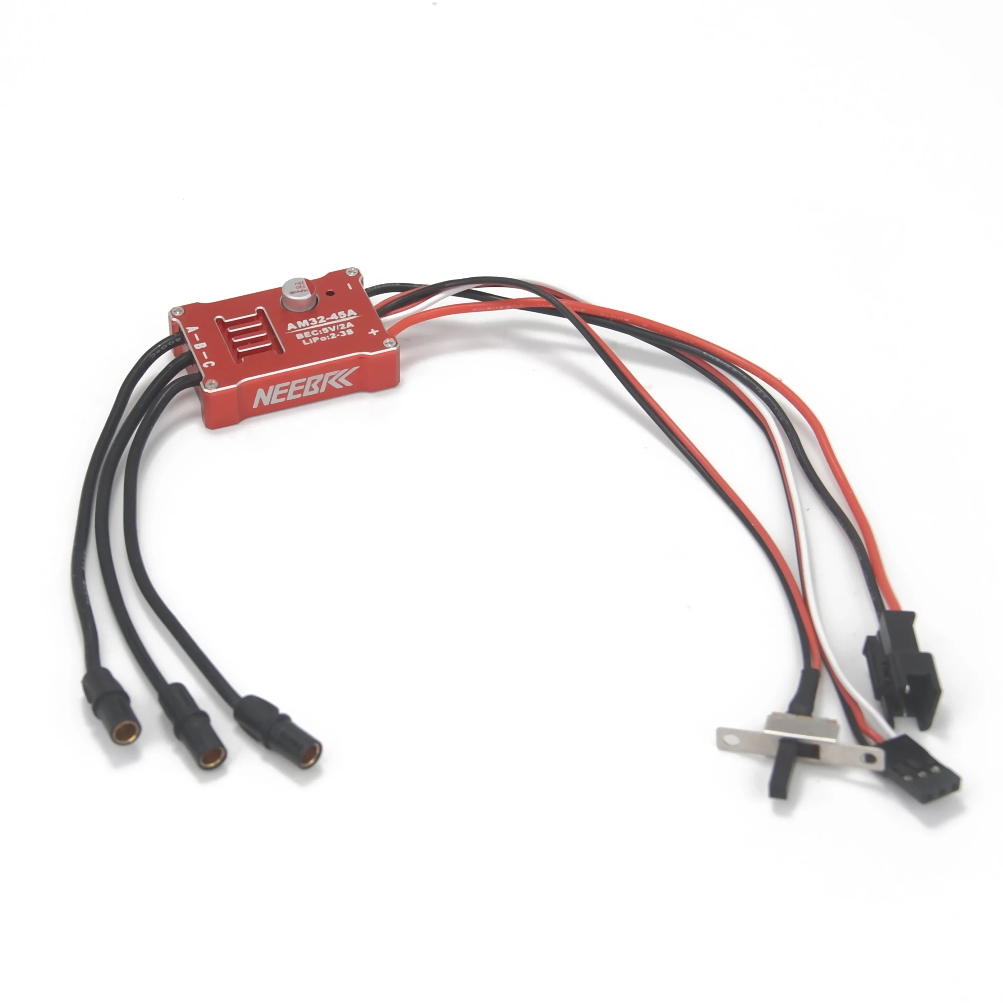 NEEBRC AM32 45A ESC sans balais étanche 2-3S pour voiture 1/12 1/18 RC MN82 MN99S MN168 MN78 2322 2204 2205, pièce de jouet de mise à niveau du moteur