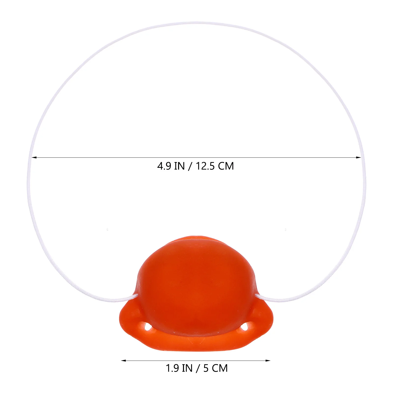 

Red Plastic Clown Nose Honking Circus Prop for Halloween Masquerade Costume Party Cosplay Comic Funny Accessory