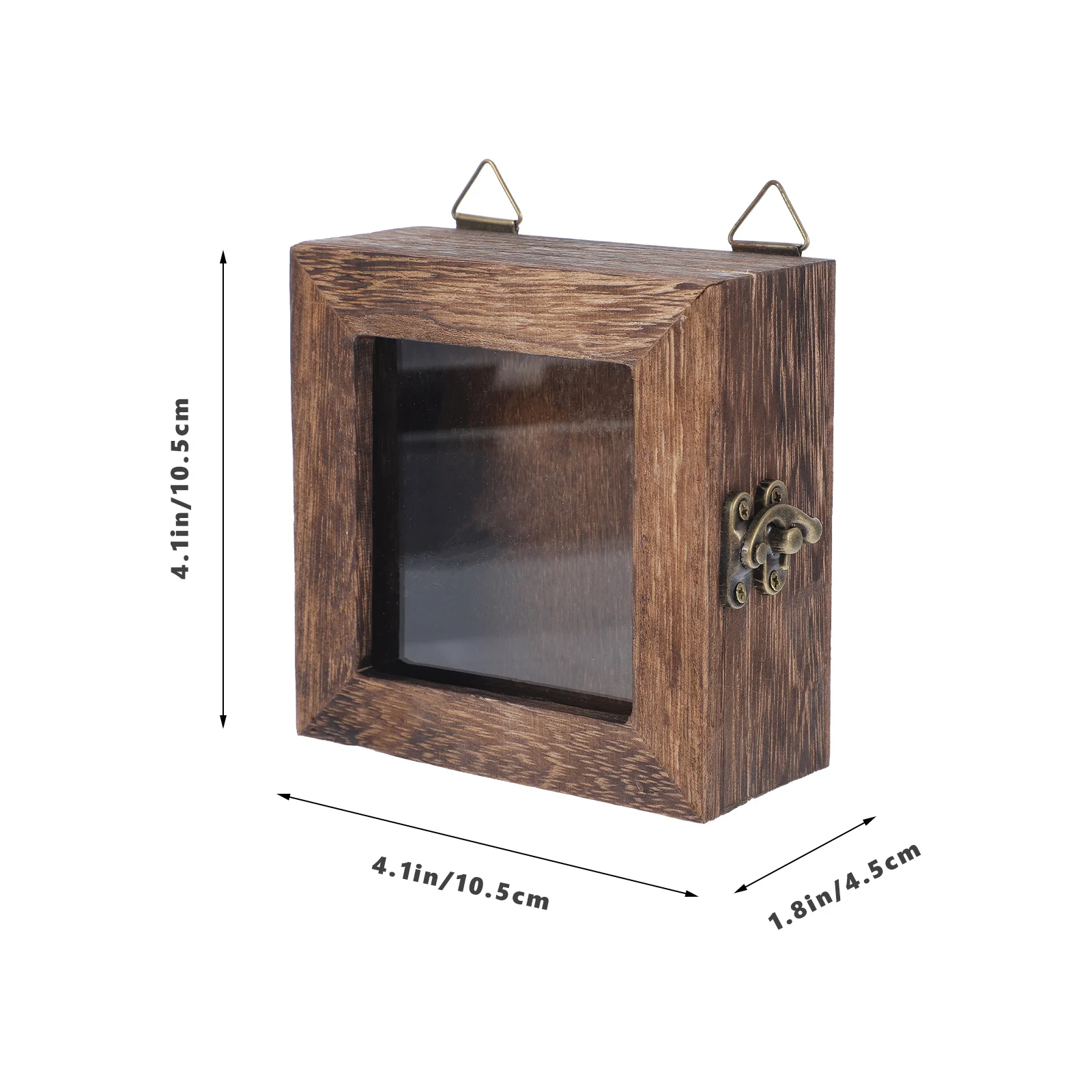 

Insect Display Box Hanging Frame Specimen Boxes Wood Showcase Holder Home Storage Dried Flower Case Shadow Boxes Retro Glass