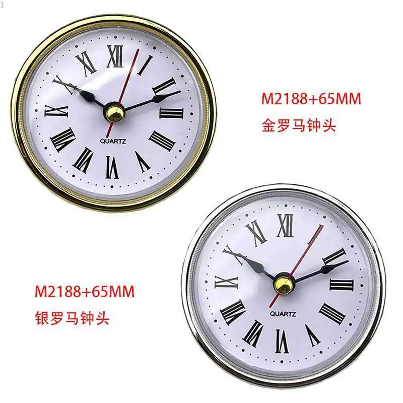 Hot Selling Spot in Foreign Trade M2188-65MM Embedded Clock Head Handicraft Clock Head Minimalist Clock Head Home Decor