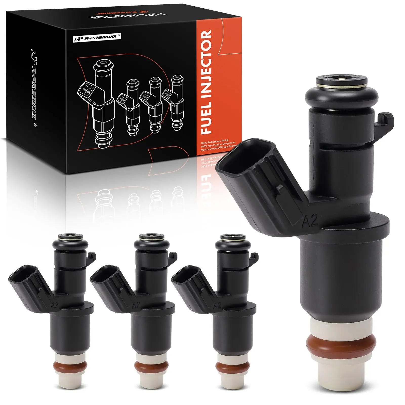 A-Premium 4Pcs Fuel Injector for Honda CR-V 2020 2021 2022 Accord 2018 2019 2020 2021 2022 L4 2.0L
