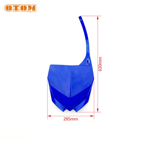 Imagen 2 del producto OTOM-placa de matrícula delantera de motocicleta, cubierta de plástico para YAMAHA YZ250F 2010-2013, Dirt Bike Motocross Enduro, Panel de soporte de carenado