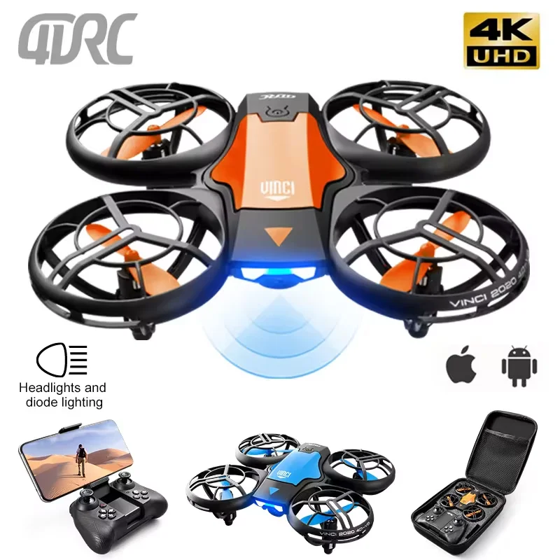 4DRC V8 RC Drone 4k profession Wide Angle Camera 1080P HD WiFi fpv Dron Camera Height Keep Drones Camera Mini Quadcopter Toys