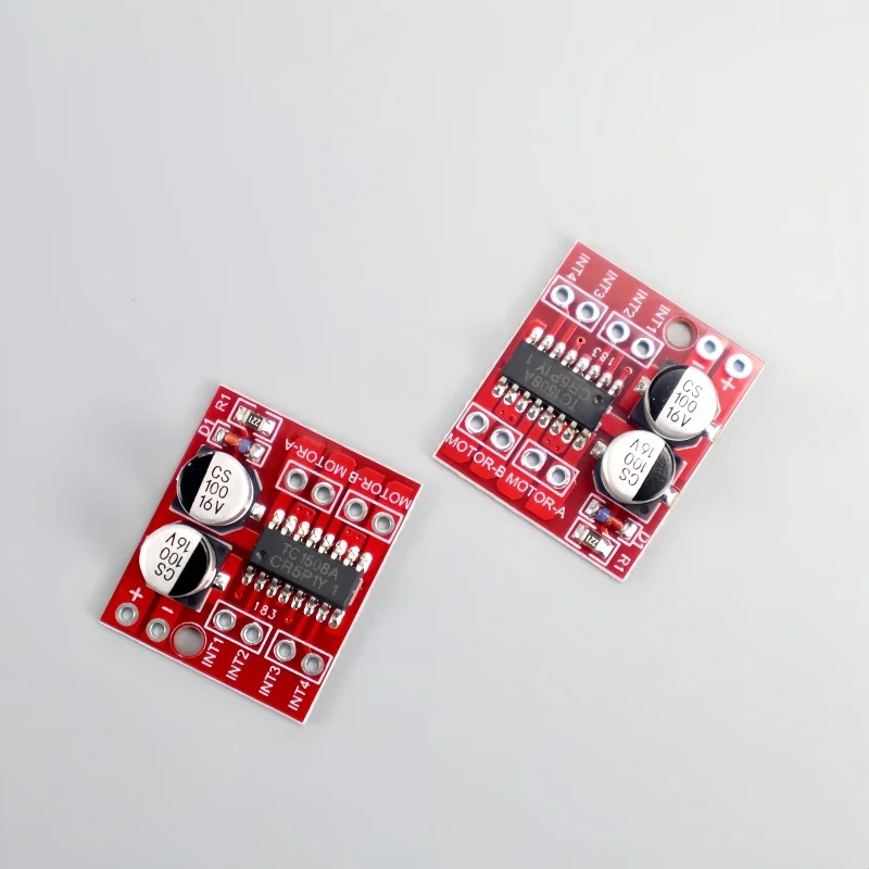 L298N Mini Motor Driver Module DC Dual H-Bridge 2V-10V 1.5A PWM Speed Controller for Arduino Smart Car Robot