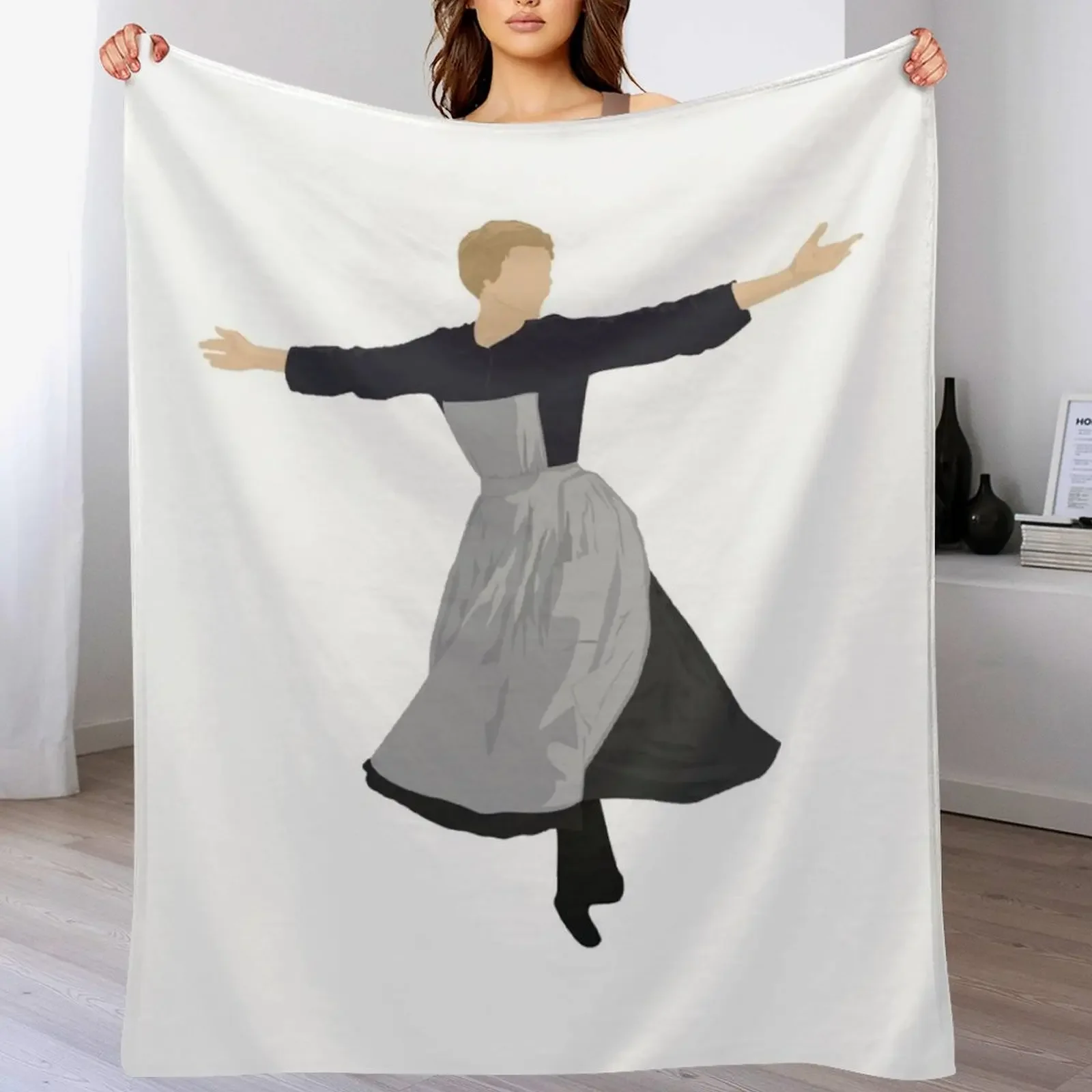 

Sound of Music - Movie Throw Blanket Furry Thins Comforter Bed linens Blankets