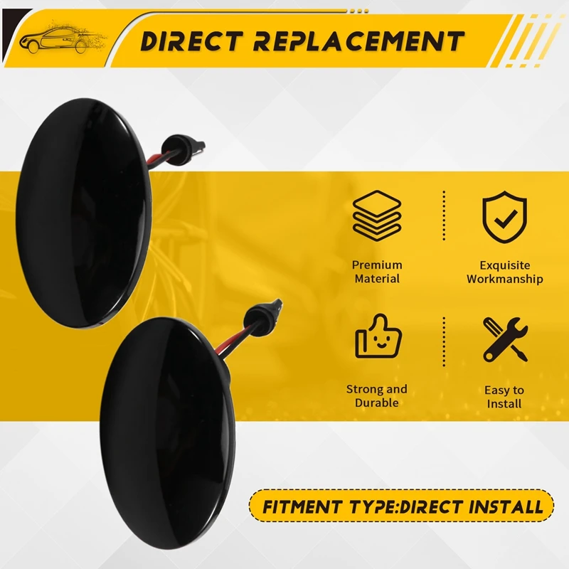NEW_Car LED الجانب ماركر ضوء بدوره مصباح إشارة لأوبل فوكسهول كومبو C