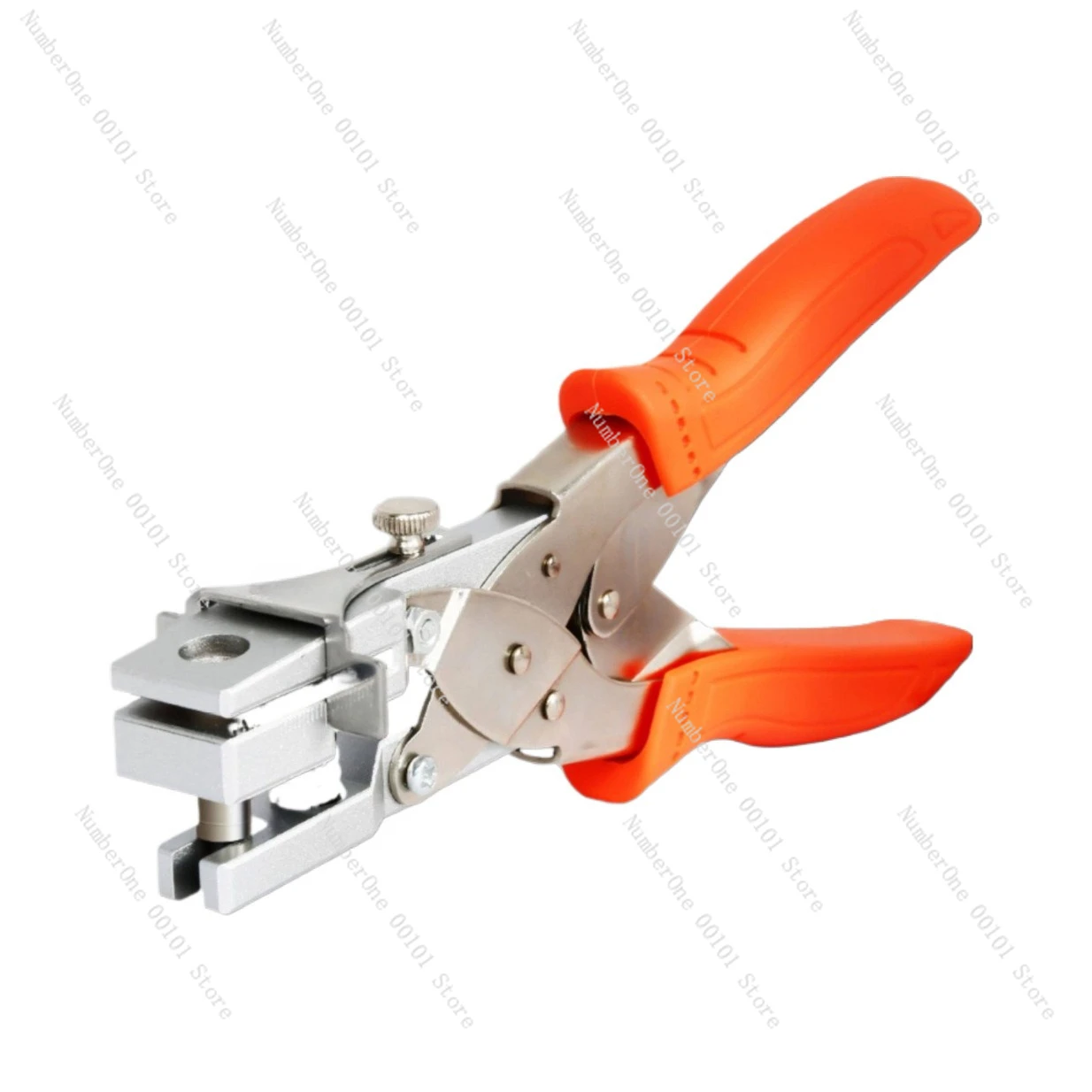 Professional Manual Hole Punch Pliers for Edge Banding Cap Strip Woodworking Puncher Hand Tool Durable Steel Perforating Clamp