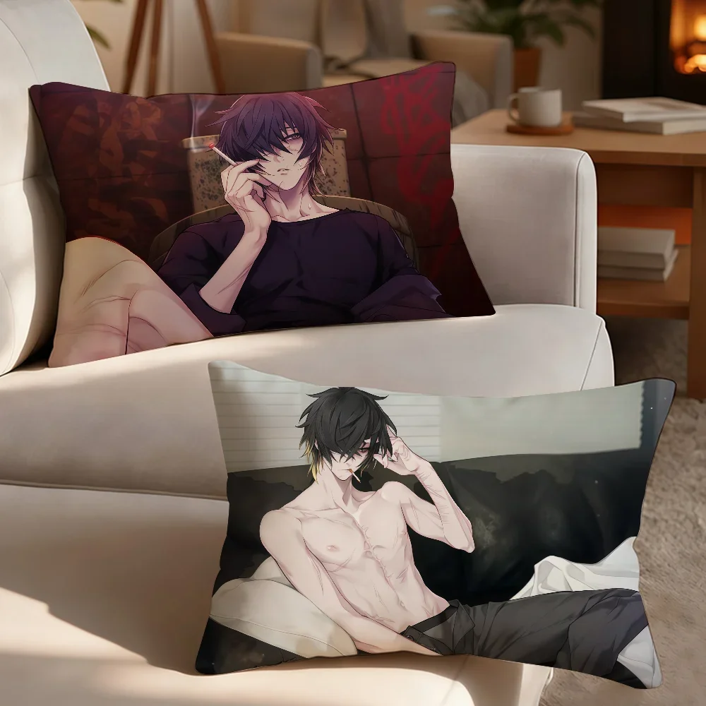 Towa S-Slow Damage cushion cover Breathable Washable Decor Shell Concealed Zipper Sofa Office Lumbar Decoration