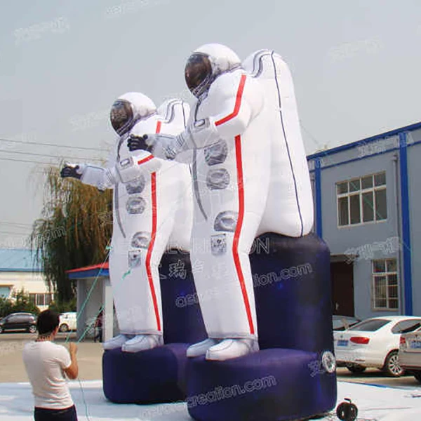 Hot Sale Giant Inflatable Astronaut Model Blow up Spaceman Waterproof Inflatable Cartoon Spaceman Mascot