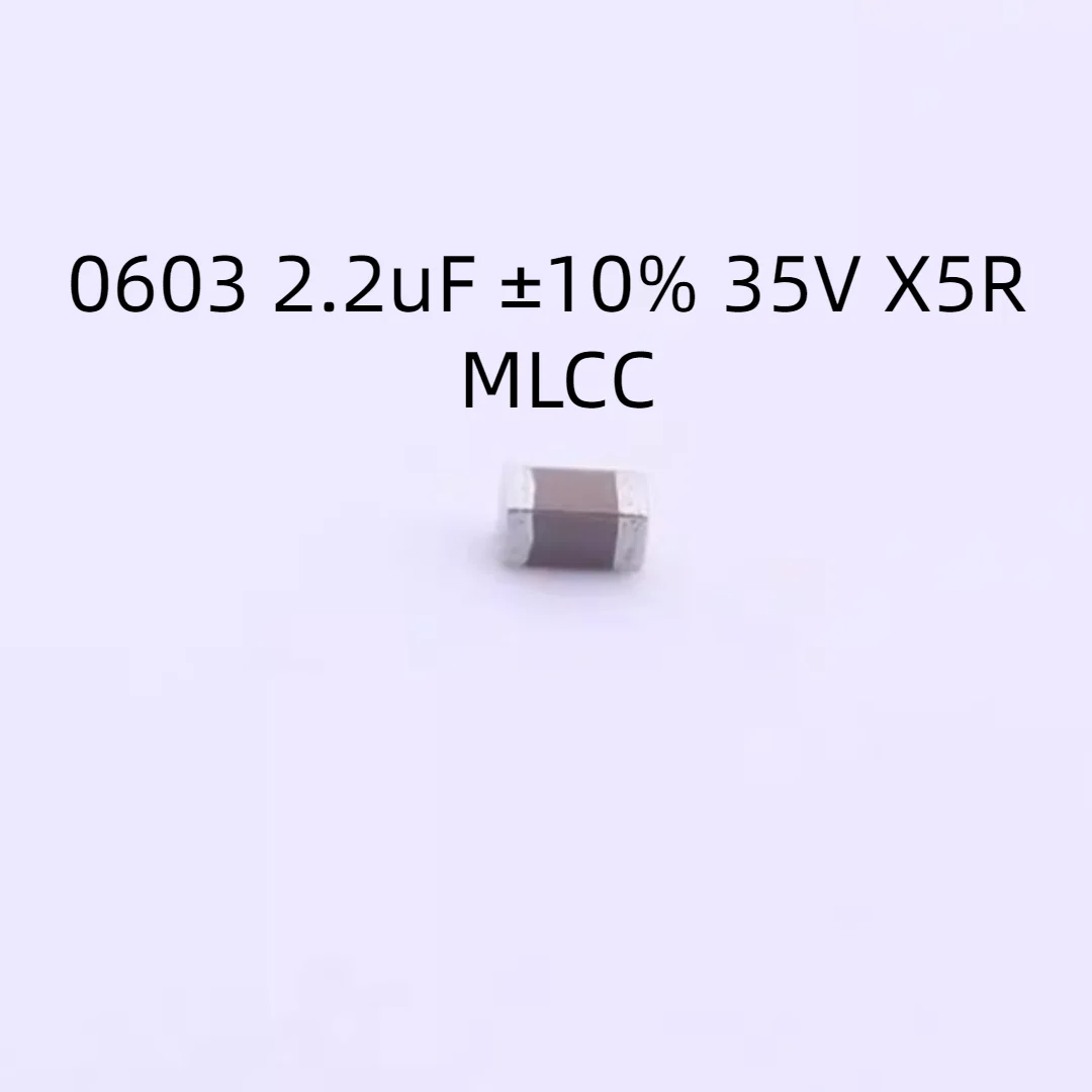 

4000PCS/LOT C1608X5R1V225KT000E Capacitor 0603 2.2uF ±10% 35V X5R MLCC