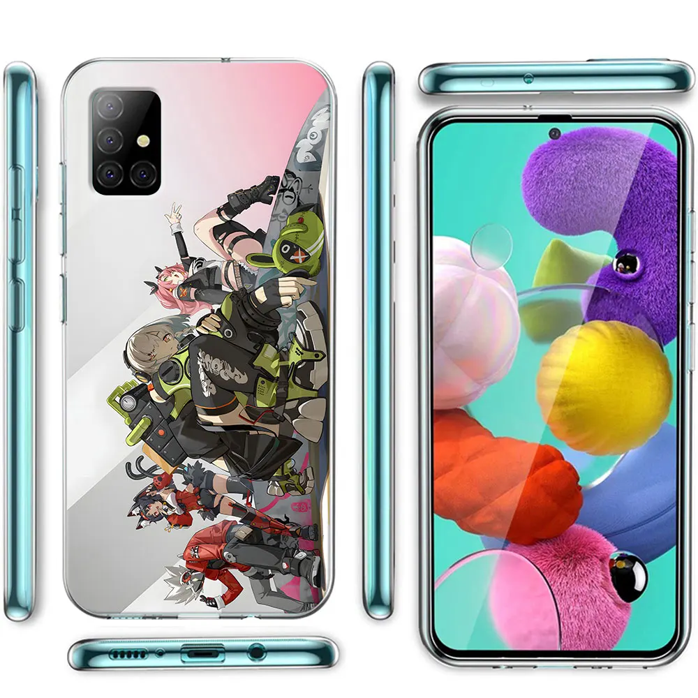 Zenless Zone Zero Game ZZZ funda para Samsung Galaxy A51, A14, A54, A12, A41, A21s, A13, A15, A55, A71, A23, A31, A33, funda transparente de TPU