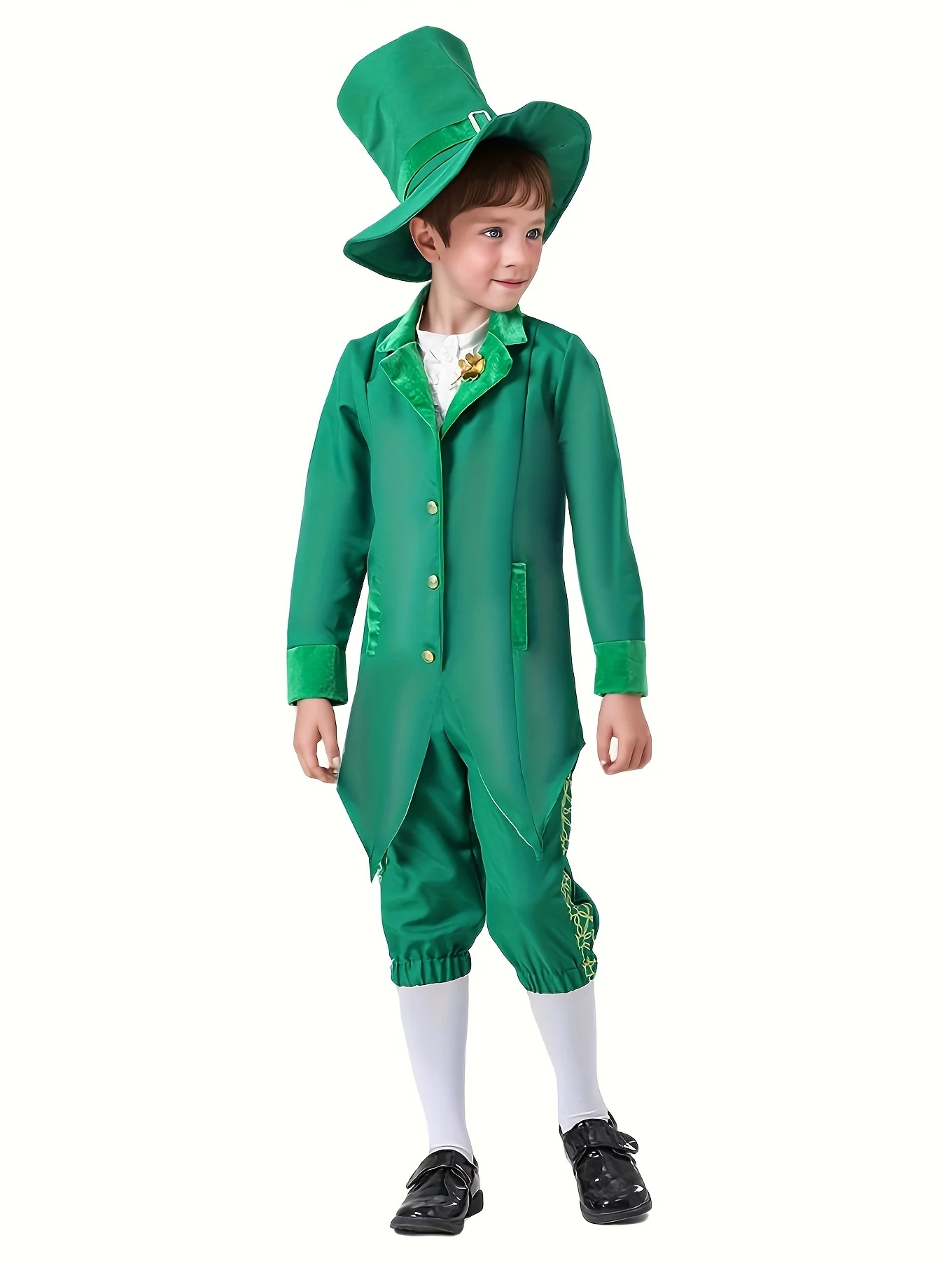 Kids Irish Leprechaun Costume 3