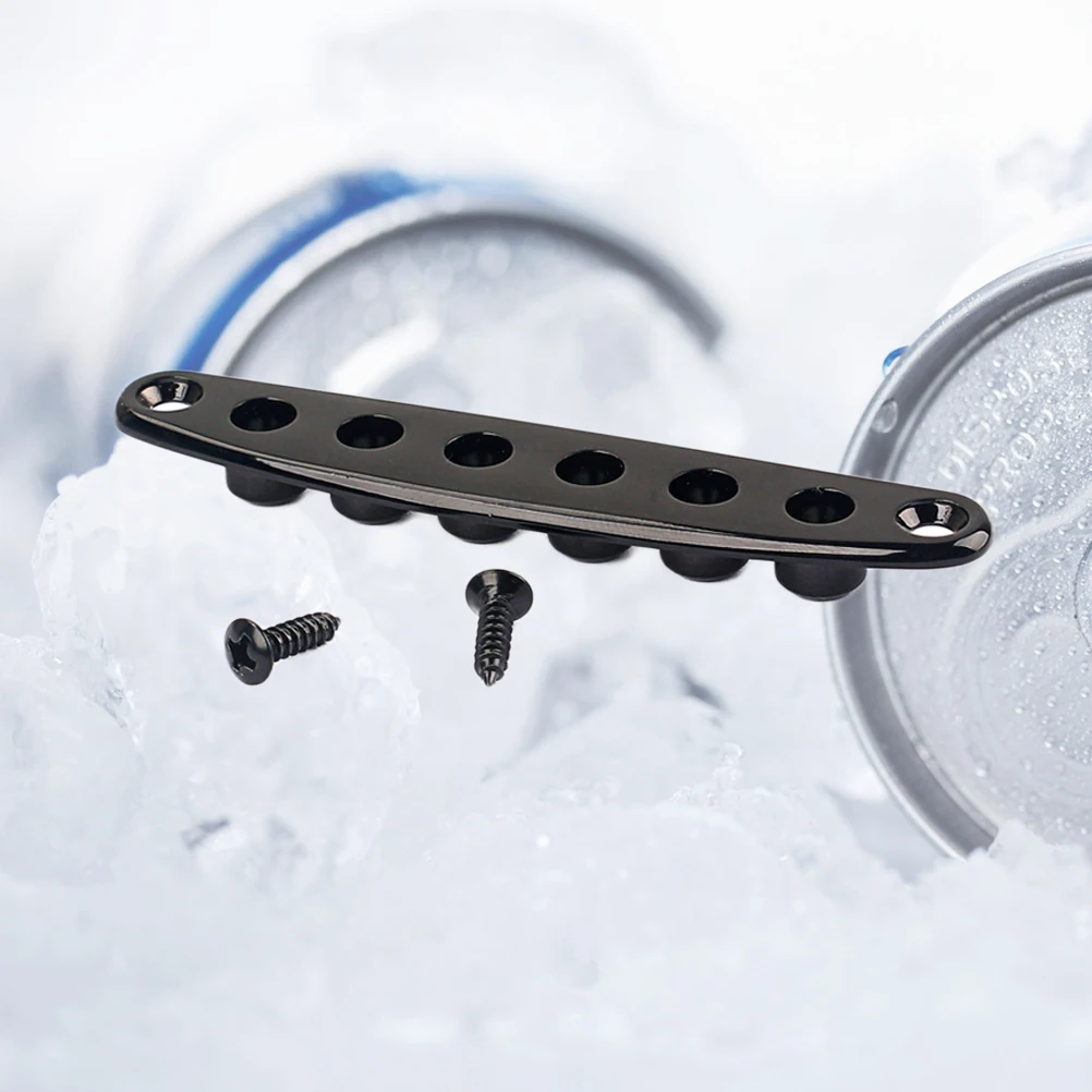 

Bushing Through String Ferrules Black Electroplating Finish Bass Guitar Parts Large Thick Strings Replacement