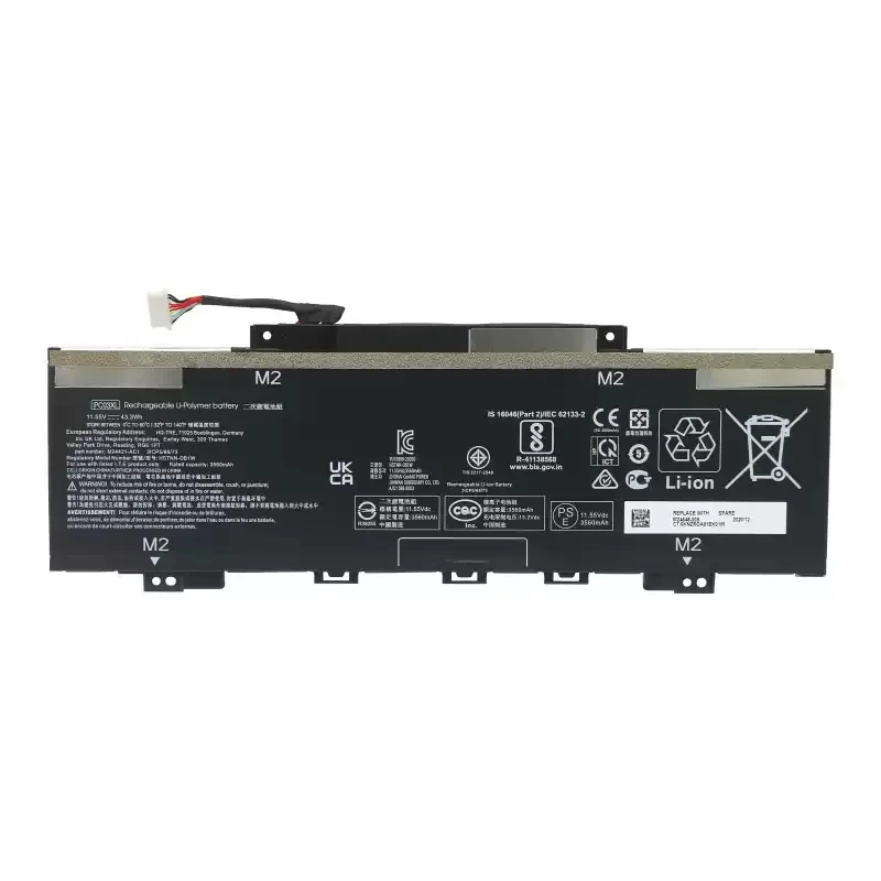 

11.55V 43.3Wh 3560mAh PC03XL Laptop Battery for HP Pavilion x360 15-er0125od 4-dw0021na PC03043XL HSTNN-OB1W TPN-DB0E