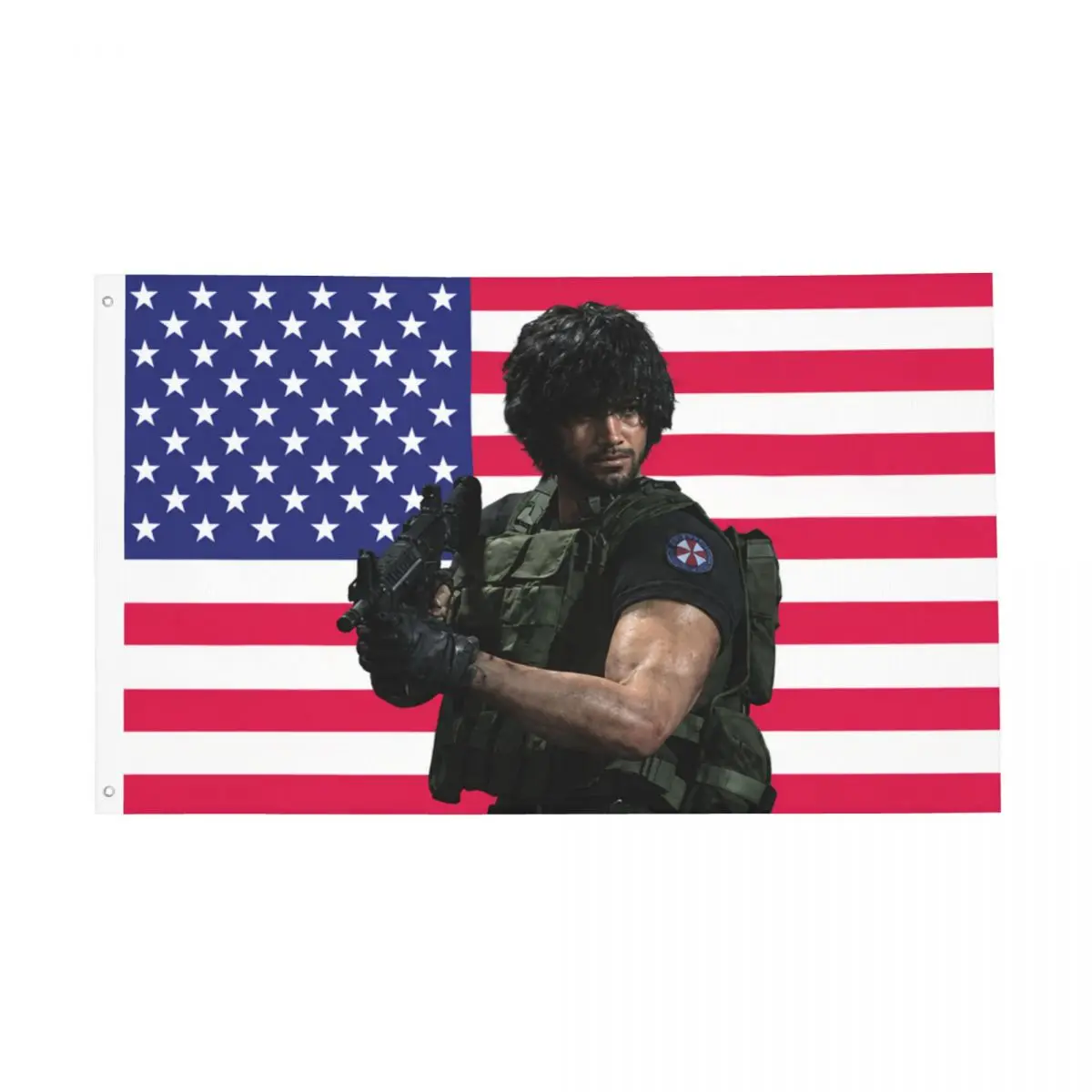 R-Residents Game Evil Flags Double Sided Indoor Outdoor Banner 2026 Movie Polyester Home Room Dorm Wall Decor