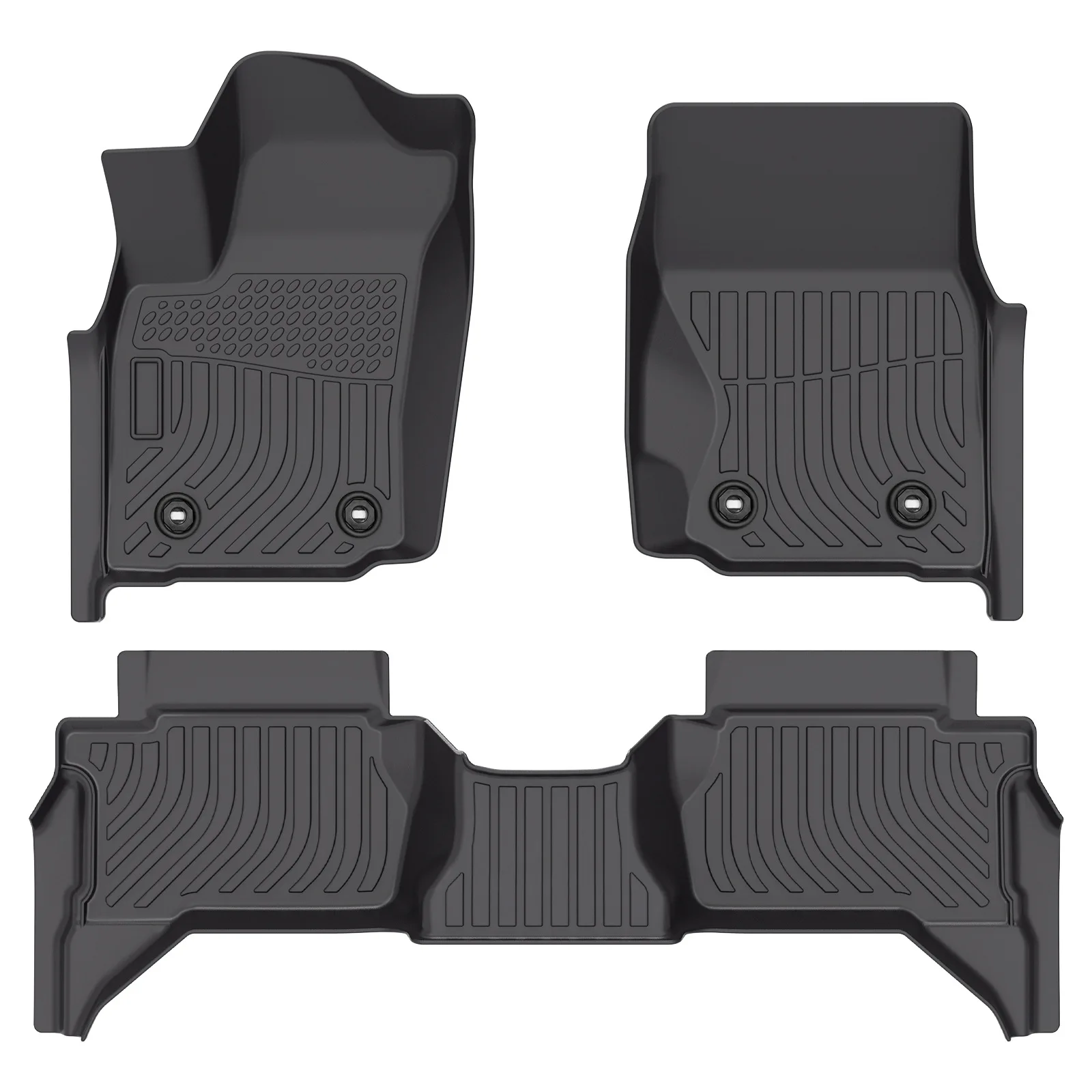 

TPE Car Floor Mats Double Cab Automatic-Premium Protection for Toyota Tacoma 2024-2025