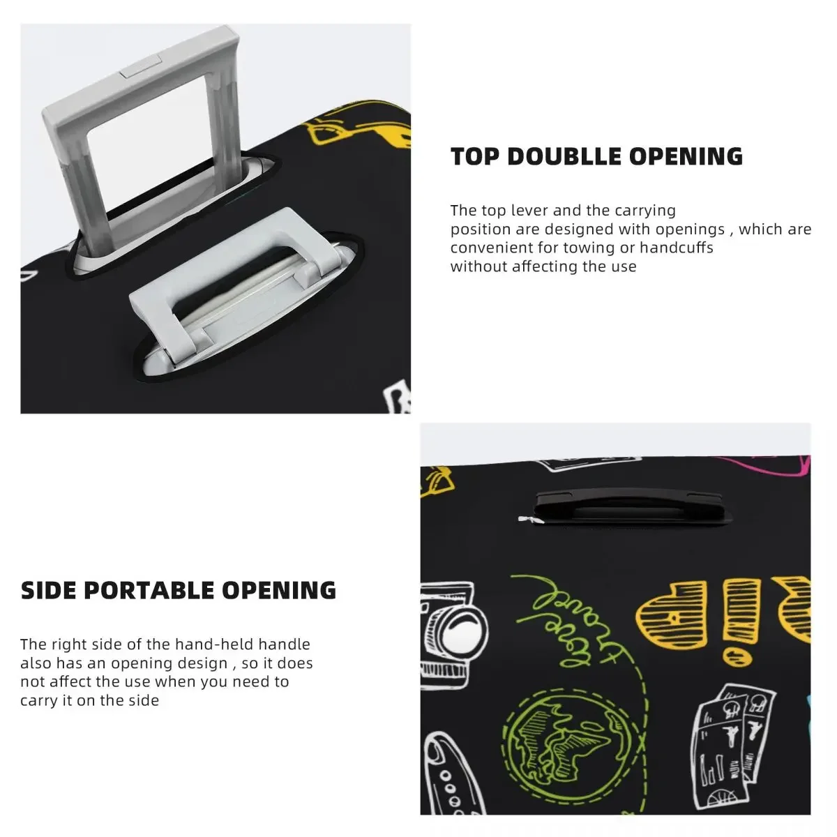 Thumbnail 4 - #35 Low Price Elastic Luggage Covers Deals