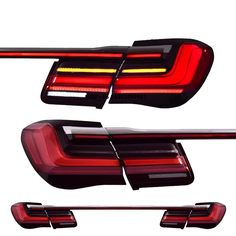 

YU GUANG for 7 Series F02 2009-2015 Rear Lamp Stop Taillight Upgraded LED Rear Light LED Daytime Running Light Tail Lights