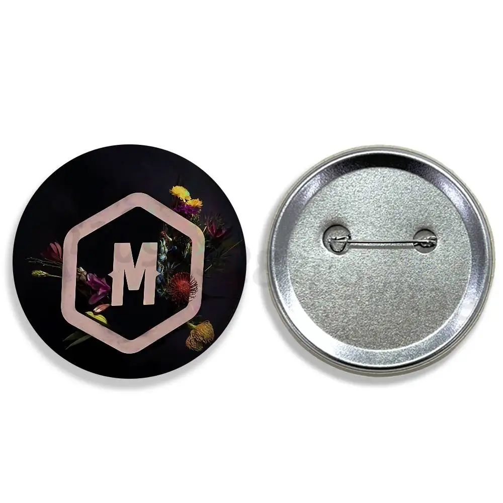 M-Morat Band 25mm 75mm 44mm 58mm 32m Coin Badges Personalized Handmade Round Brooches Pins Accessory