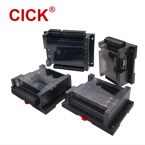 Controlador Industrial lógico programable PLC con Shell FX2N-10MR/MT 14/20/24/30/32MT módulo de relé Transistor DC24V 9,6 kbps