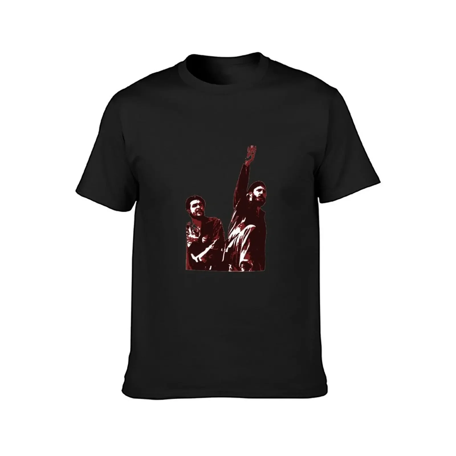 Che Guevare & Fidel Castro T-Shirt plain cheap stuff anime tshirt black t shirts for men