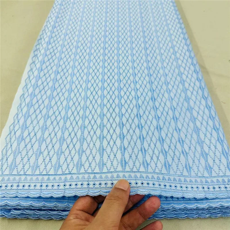 High Quality Swiss Voile Lace In Switzerland 100% Cotton Polish Dry Men Dress Lace fabric For Wedding Dresses Africa Fabrics