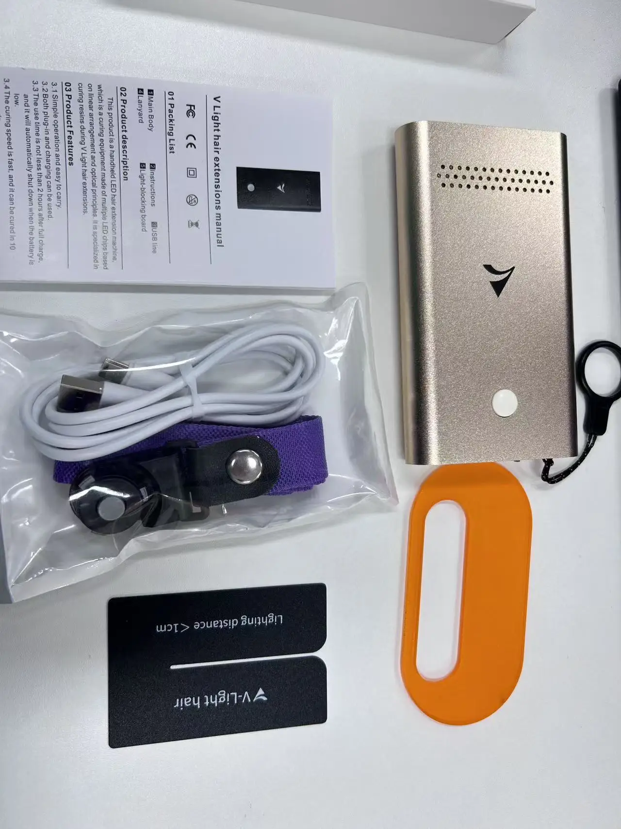 

V Light Hair Extension Company Latest Technology Can Complete New Hair Equipment Hair Extensions