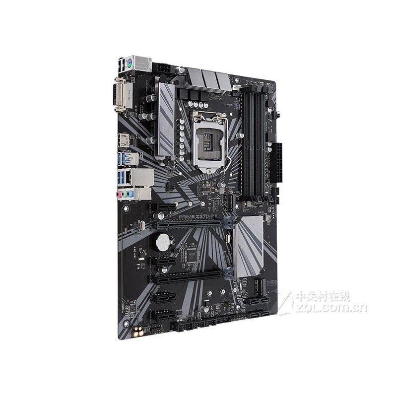 Imagem -06 - Placa-mãe Intel-z370 Prime Z370-p ii Original Usado Lga 1151 Ddr4 64gb M.2 Nvme Usb 3.0 Sata3 Desktop Mainboard