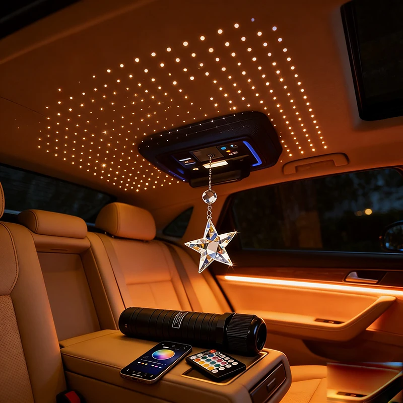 Rgb Car Roof Star L…