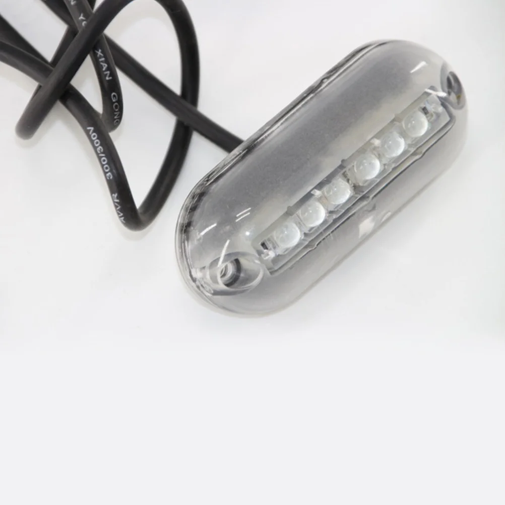 أضواء LED مقاومة للماء تحت الماء 12 فولت أزرق أخضر أحمر لقارب يخت البحرية استنزاف مصباح الصيد السباحة الغوص Ip68