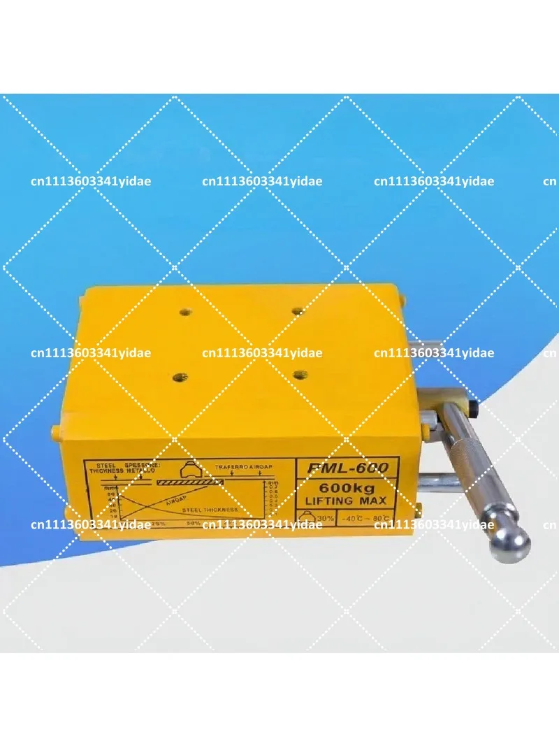 Magnetic Base Suction Cup 1000KG 600KG 300KG Strong Permanent Magnet for Tapping Machine Crane