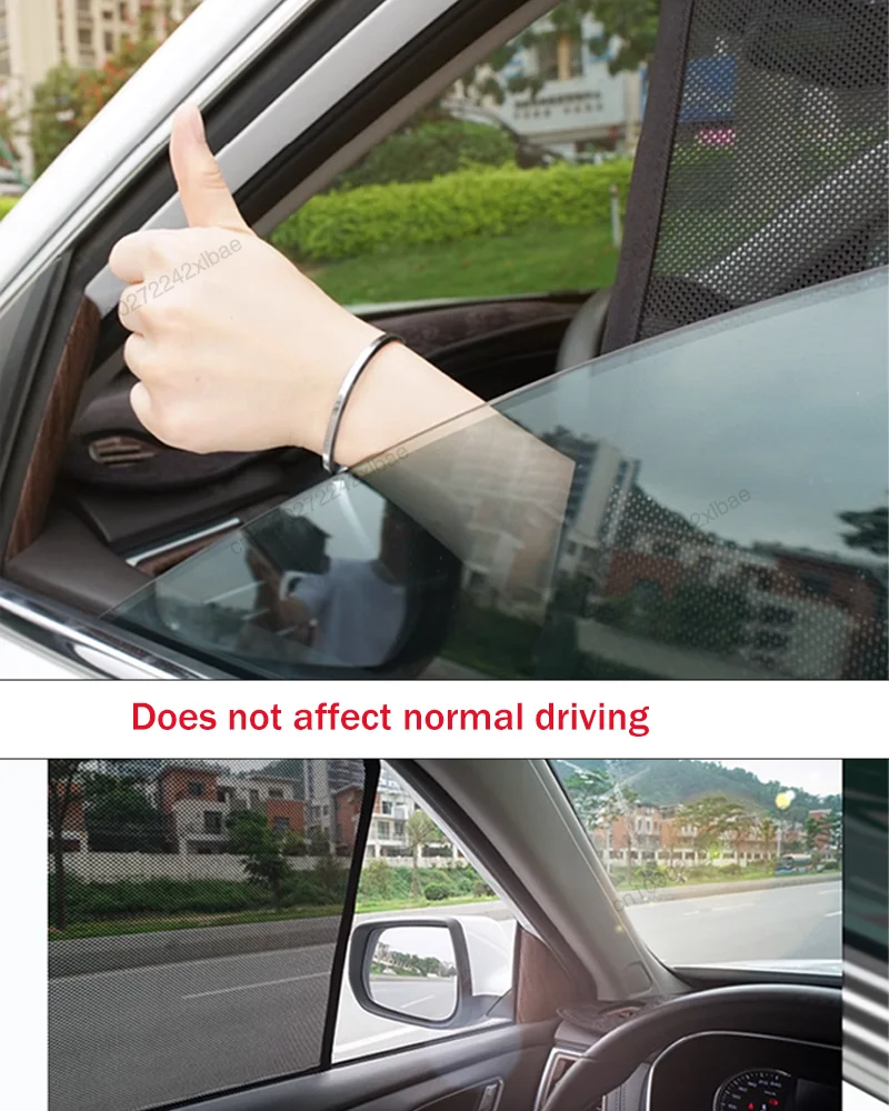 سيارة المغناطيسي شبكة الخصوصية ظلة نافذة جانبية ظلة حماية الملحقات ل BYD ختم U Sealion 6 أغنية زائد DM-i 2026-2021 #5