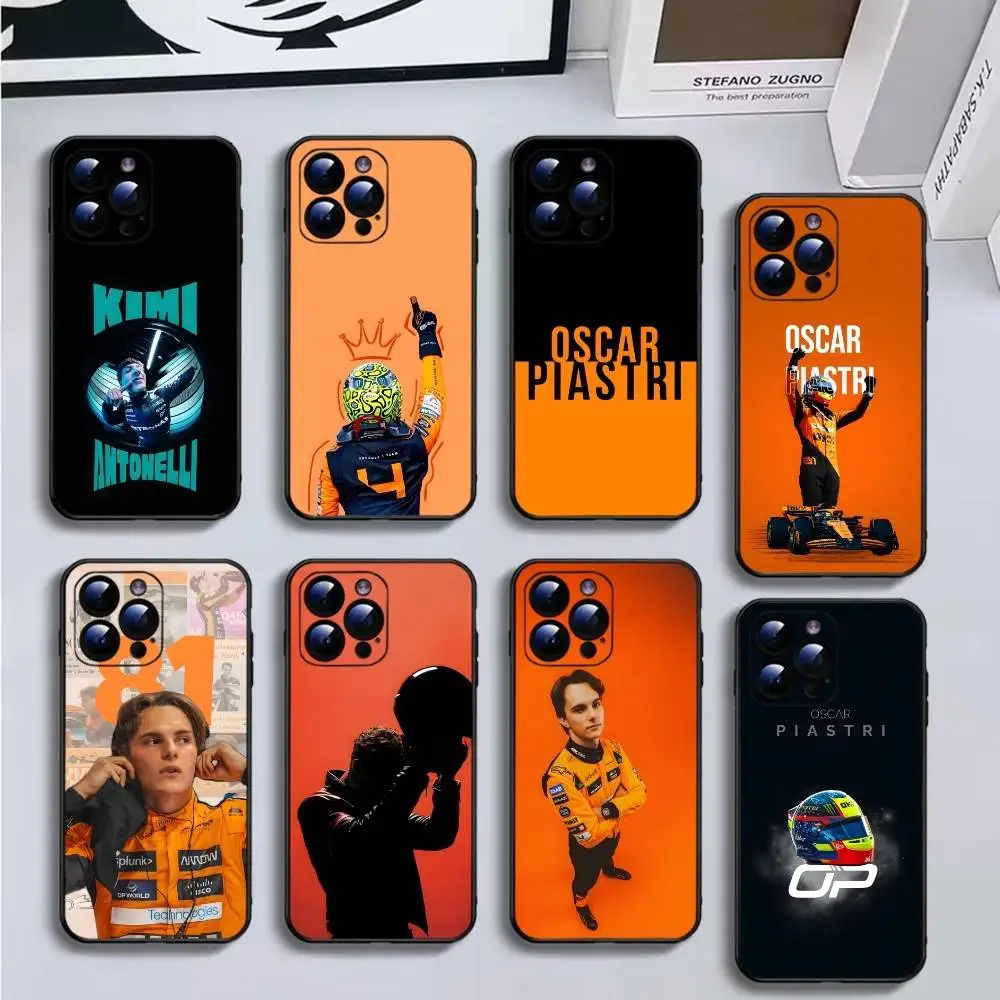 

Cool O-Oscar P-Piastri OP81 Phone Case For iPhone17,16,15,14,13,12,11 Plus,Pro Max,Soft Black Cover