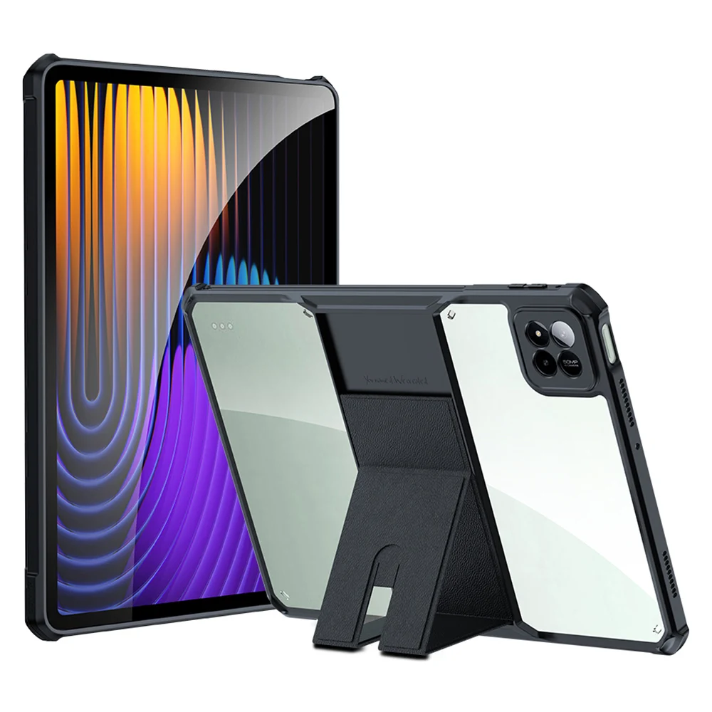 XUNDD For Xiaomi Pad 7 / Pad 7 Pro Case Leather Kickstand TPU + PC Airbag Protection Tablet Cover