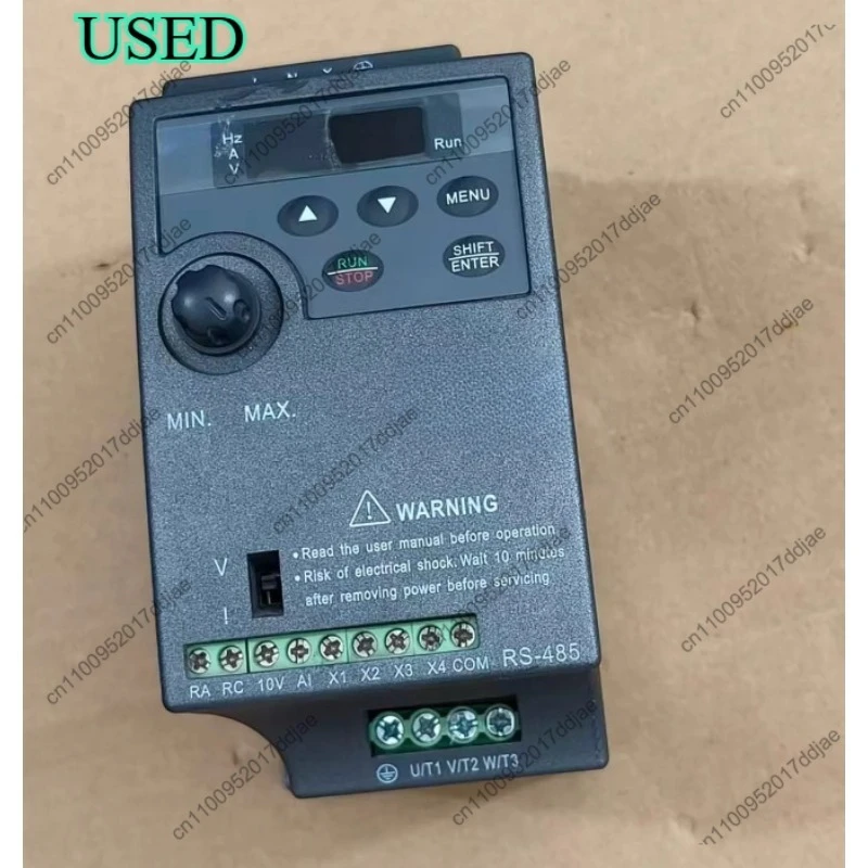CV20-2S-0007g frequency converter function intact, photographed in real life 0.75kw、220V