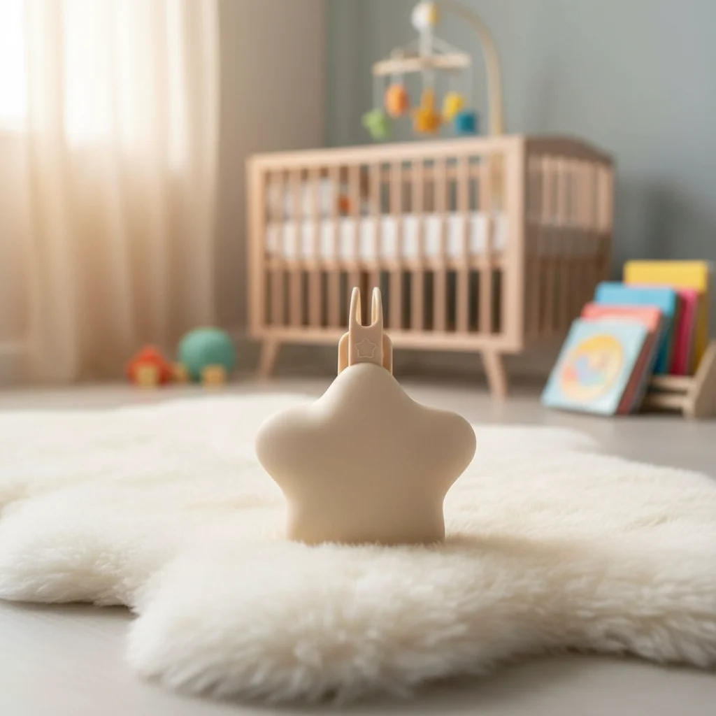 

Baby Soother Holder Box Travel Silicone Pacifier Storage Box Hygienic Washable Pacifier Holder Case Star Shape Design Dustproof