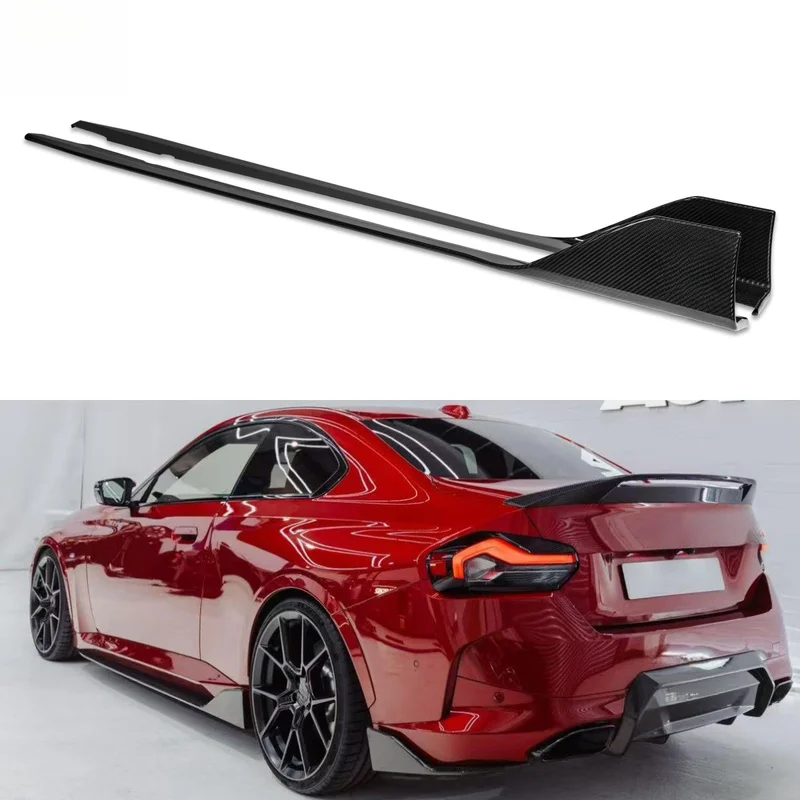 Hot Selling LD Style Real Carbon Fiber Side Skirts Fit For X6 G06 Sports 2019+ Exterior Mod Accessories